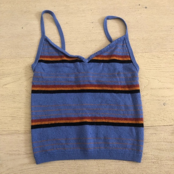 Kendall & Kylie Tops - Kendall & Kylie striped crop top